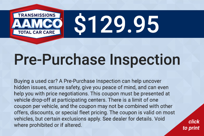 Pre-Purchase Inspection